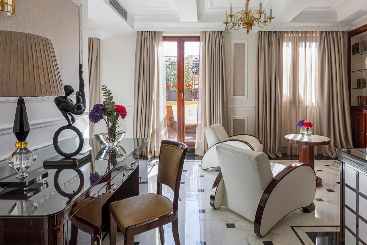 Baglioni Hotel Regina - The Leading Hotels Of The World Rome Exterior photo Interior of the hotel